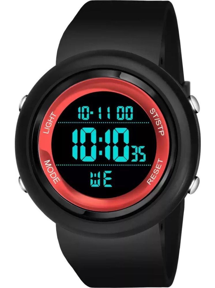     			Trex Black Silicon Digital Men's Watch