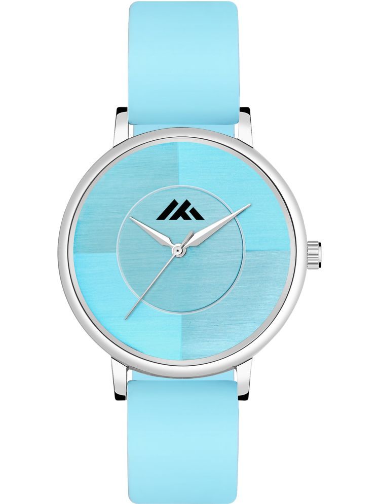     			Trex Blue Silicon Analog Womens Watch