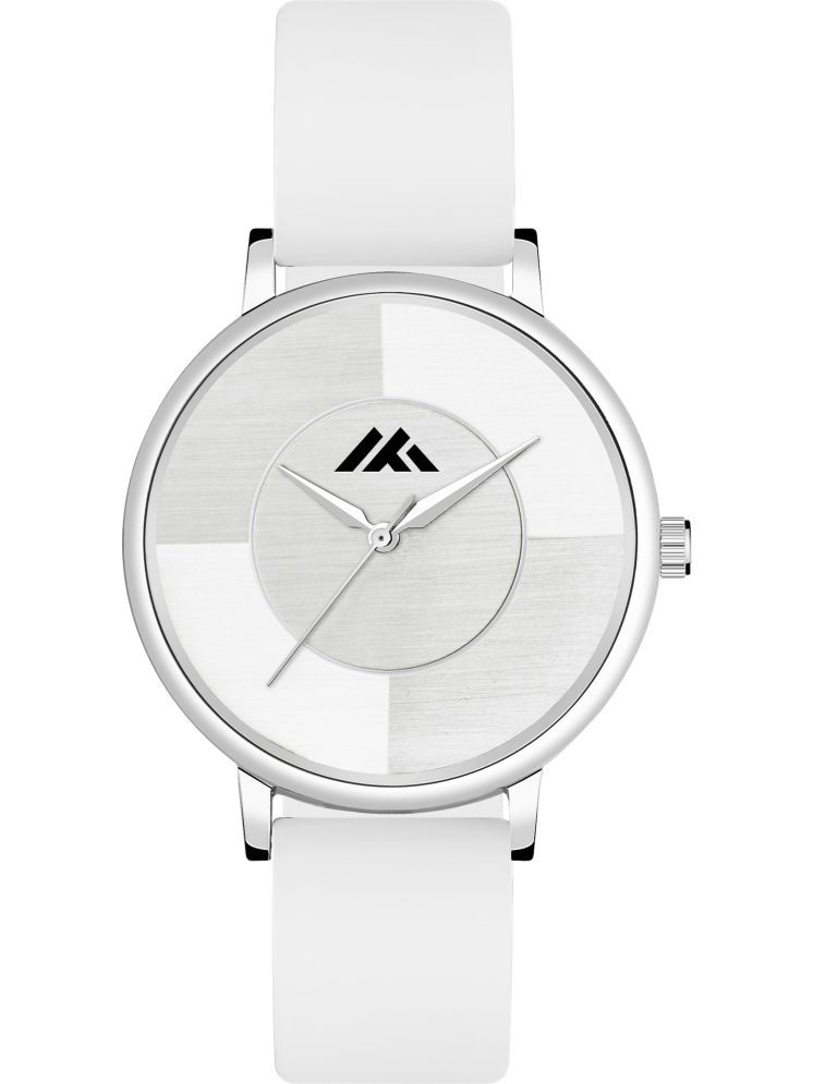     			Trex White Silicon Analog Womens Watch