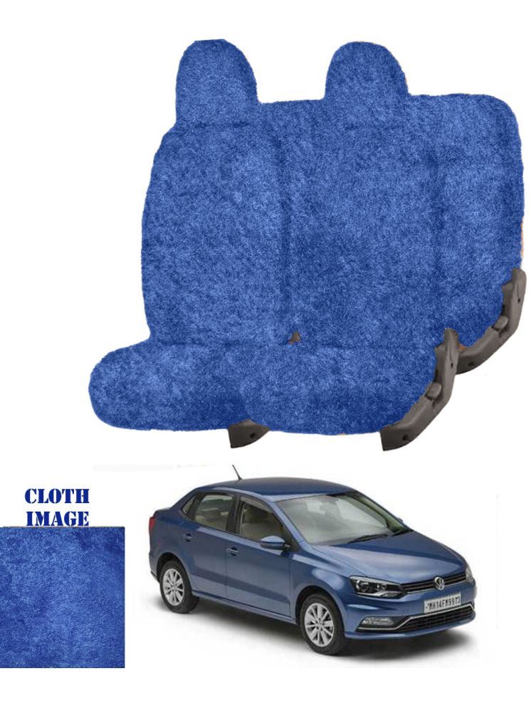     			Volkswagen Ameo Blue 5 Seater Car Seat Cover