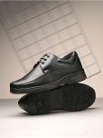 San Frissco Black Men's Oxford Formal Shoes