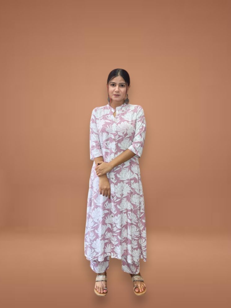     			AYUKTI FASHION PRIVATE LIMITED Cotton Solid Knee Length Women's Shirt Dress - Pink ( Pack of 1 )