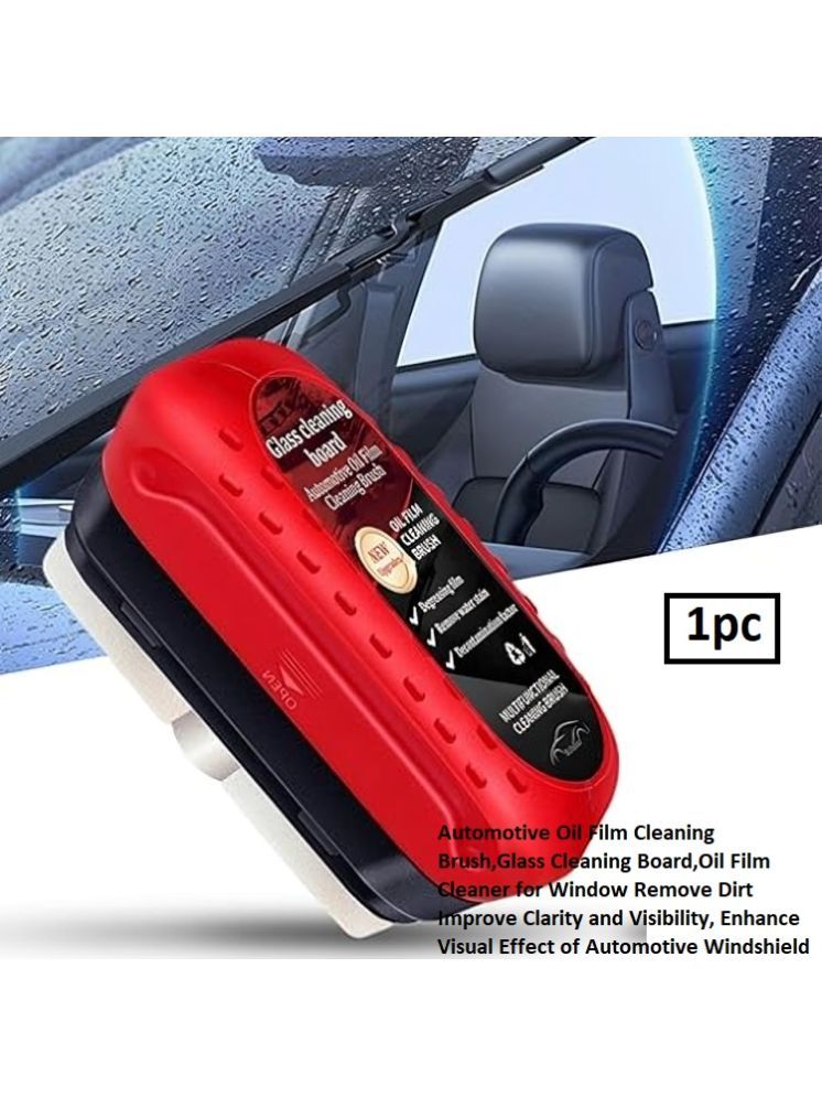     			Automotive Oil Film Cleaning Brush, Glass Cleaning Board Oil Film Cleaner for Window Remove Dirt Improve Clarity and Visibility, Enhance Visual Effect of Automotive Windshield