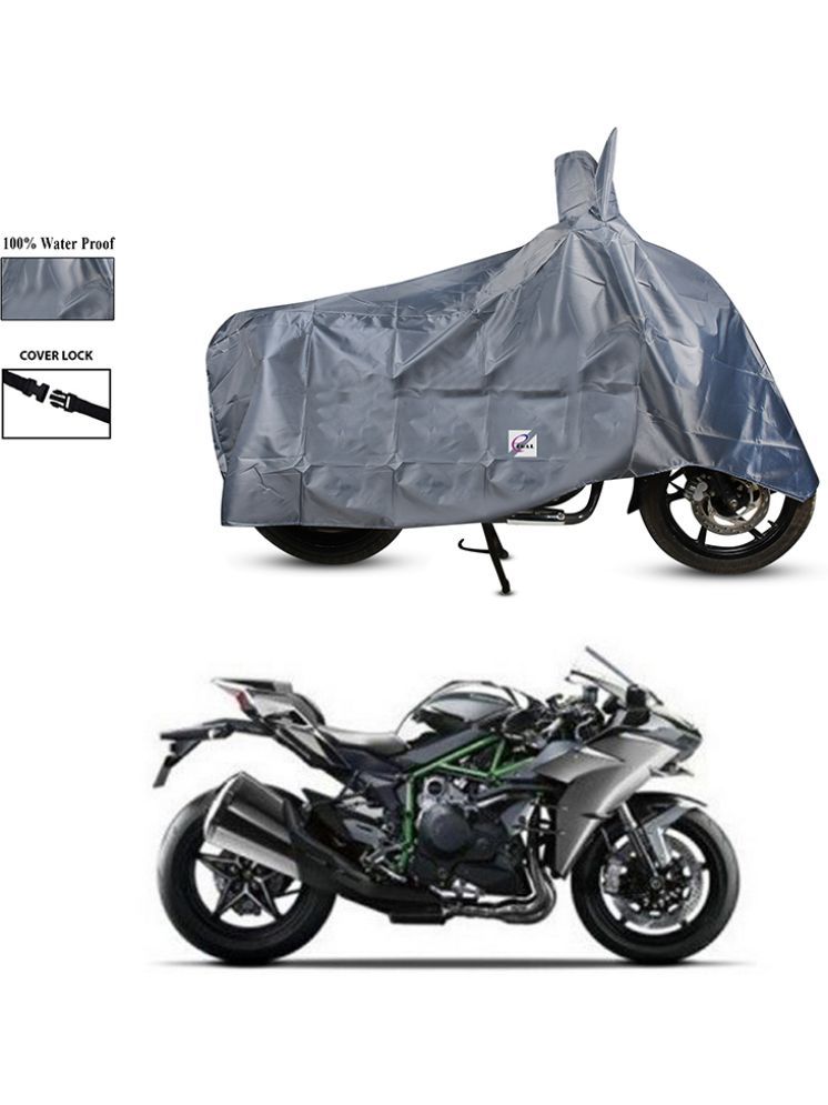     			EGAL Bike Body Cover for Kawasaki ( Pack of 1 ) , Grey