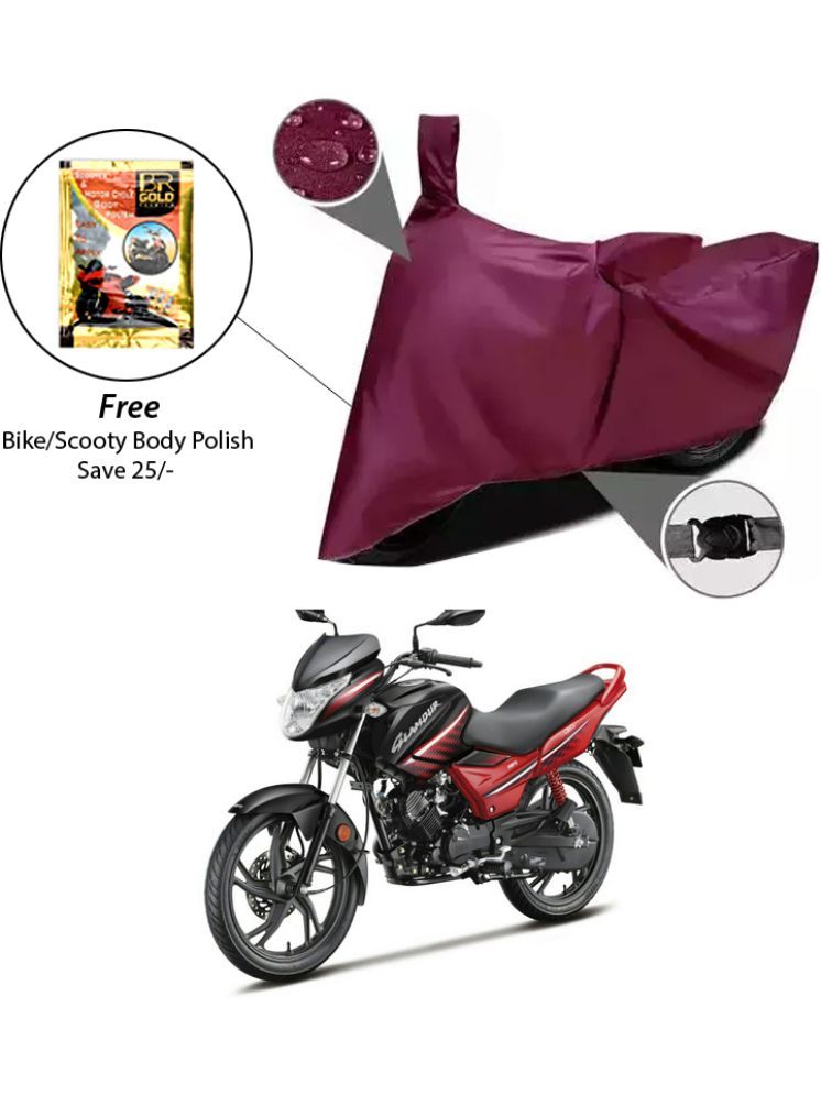     			EGAL Bike Body Cover for Hero ( Pack of 1 ) , Maroon