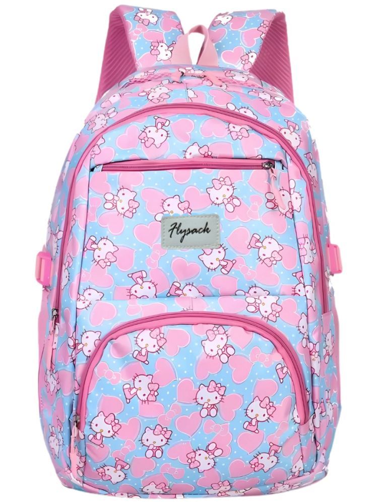     			FLYSACK Pink Polyester Backpack ( 30 Ltrs )