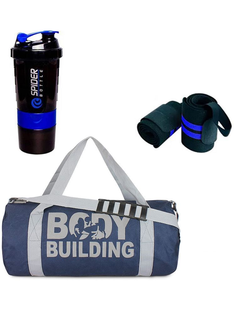     			GROUPERS Polyester BLUE 20 Ltrs Gym Bag