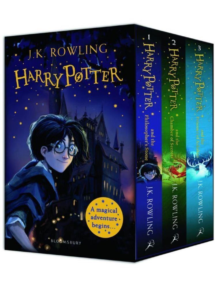     			Harry Potter 1–3 Box Set: A Magical Adventure Begins (Set of 3 Books) Paperback – 31 October 2019