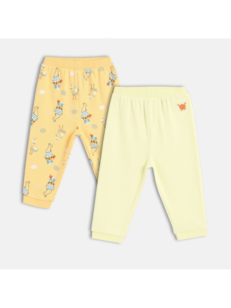     			MINI KLUB Pack of 2 Baby Boys Cotton Pants ( Multicolor )