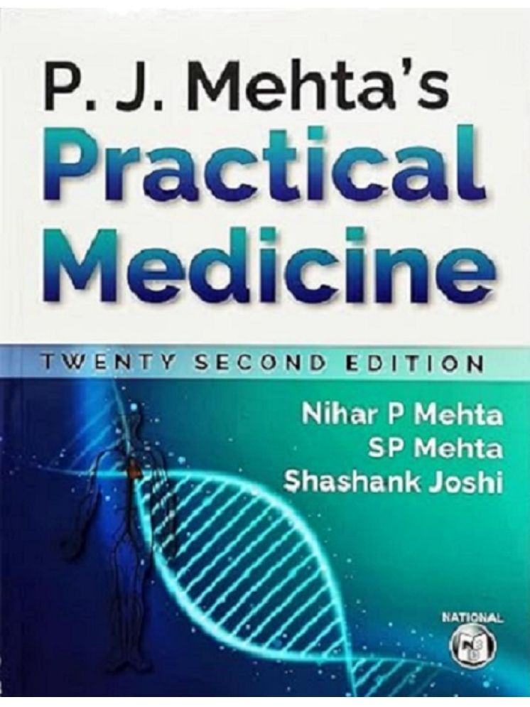     			P. J. Mehta's Practical Medicne - 22nd Ed./2023 [Paperback] P. J. Mehta's