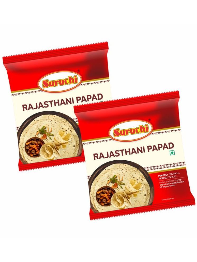     			SURUCHI  Rajasthani Papad  0.5 kg Pack of 2