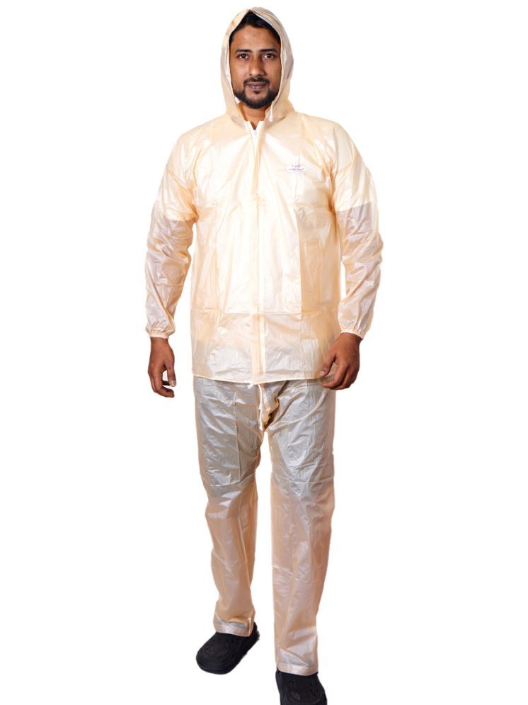     			Sindon Peach Nylon Men's Raincoat ( Pack of 1 )