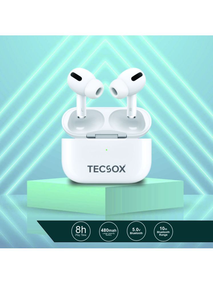     			Tecsox Tecpod In Ear TWS White