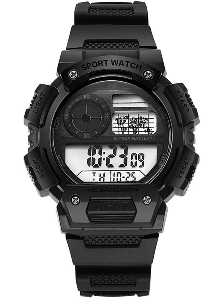     			Trex Black Silicon Digital Men's Watch