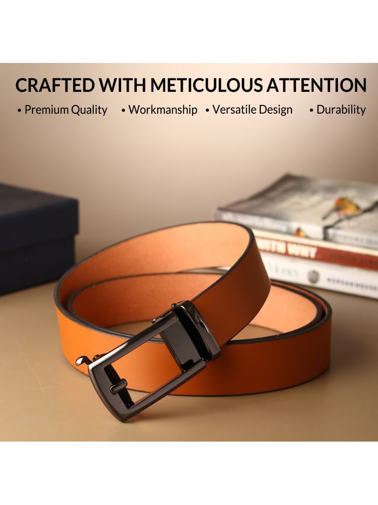     			WARCKS - Tan 100% Leather Men's Formal Belt ( Pack of 1 )