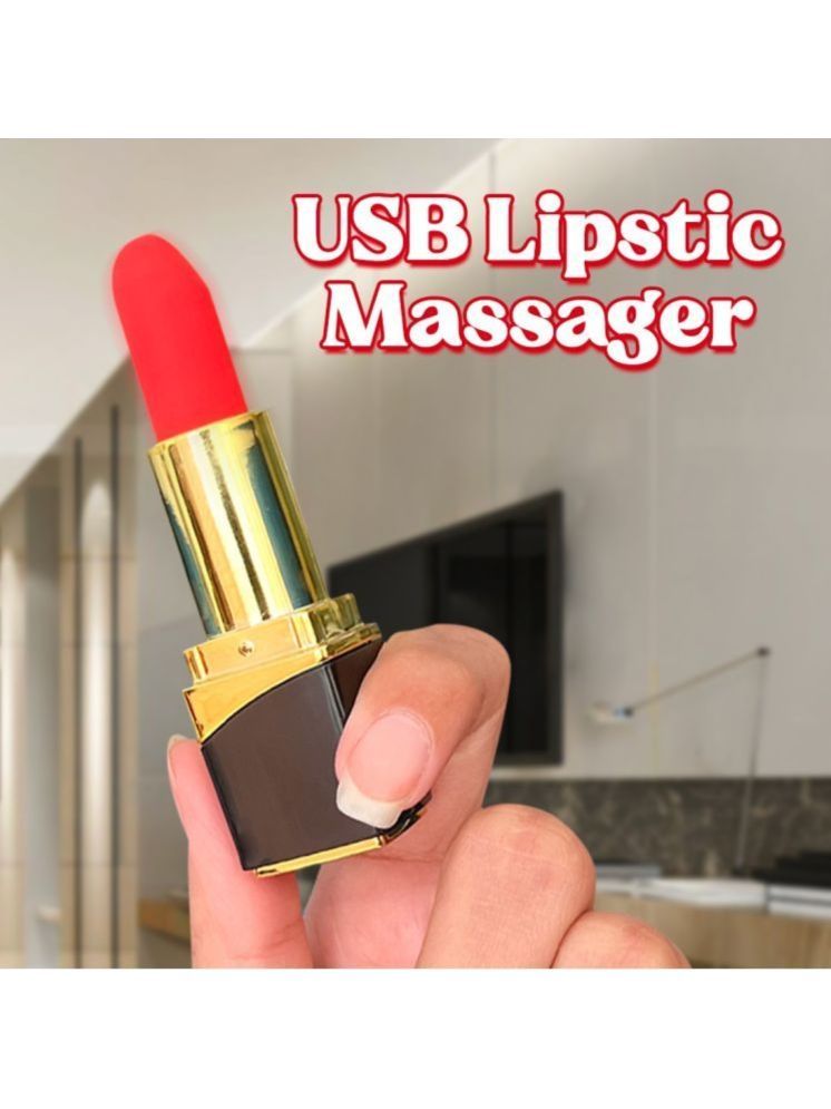     			crazynyt USB Lipstick Portable Manual Massager