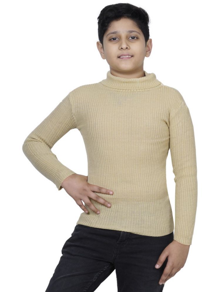     			IndiWeaves Pack of 1 Boys Woollen Blend Sweater ( Beige )