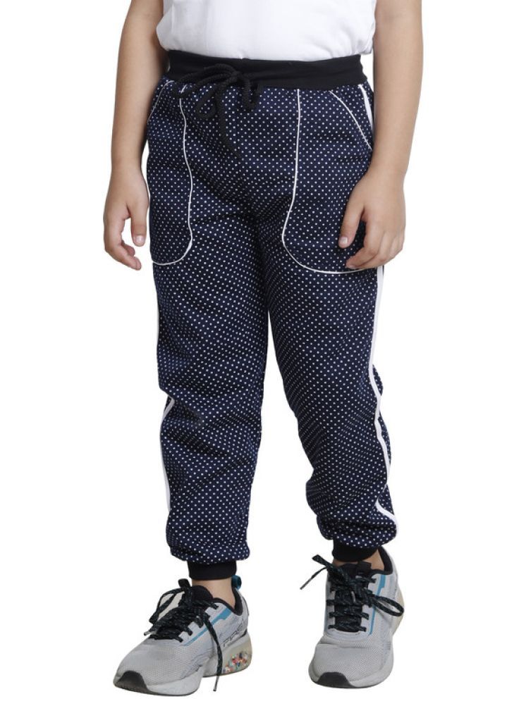     			IndiWeaves Pack of 1 Boys Fleece Trackpant ( Navy Blue )