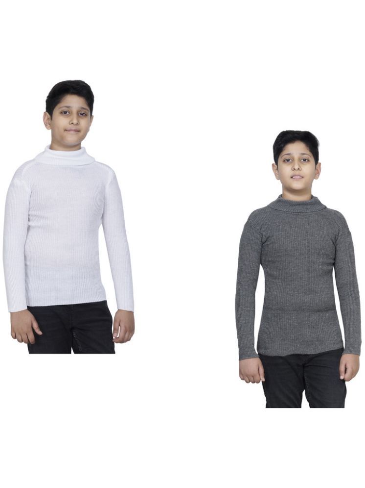     			IndiWeaves Pack of 2 Boys Woollen Blend Sweater ( Multicolor )