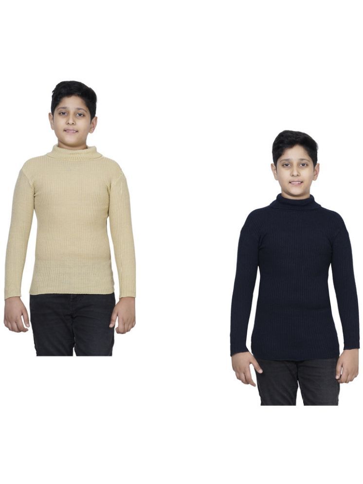     			IndiWeaves Pack of 2 Boys Woollen Blend Sweater ( Multicolor )