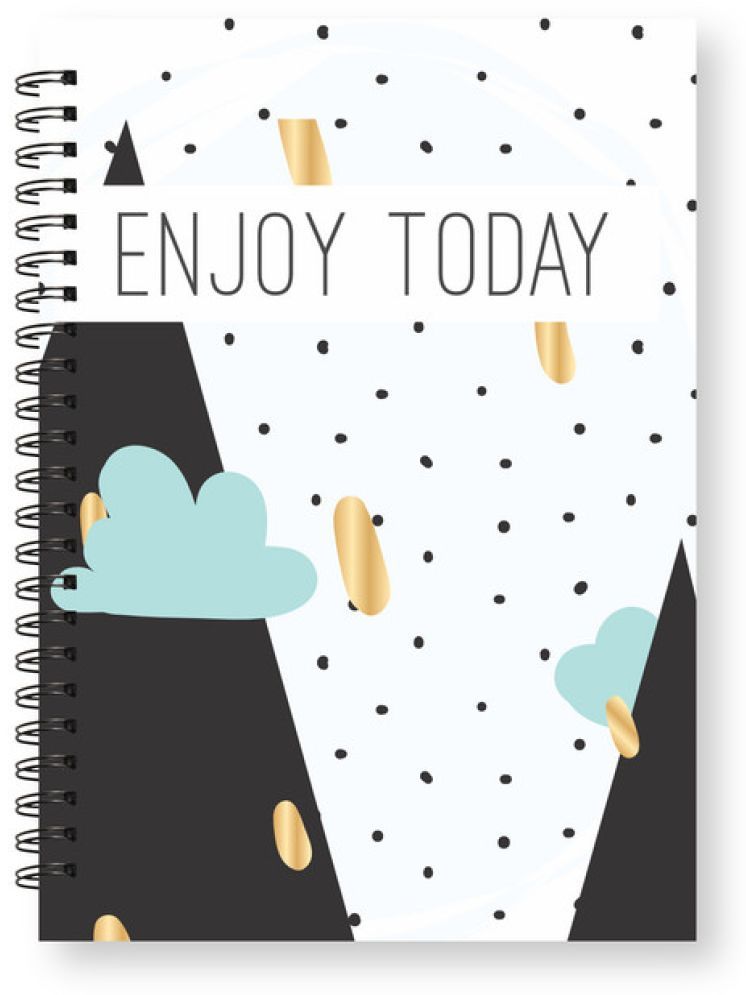     			Sketchfab Spiral-Bound, Notebooks, For Writing Personal, Students And Office School, Home Use Eco-Friendly Pocket Size Notepad, Blank Pack Of 1 Unruled| (A5, 144 Pages, 80 GSM) (Enjoy Today)