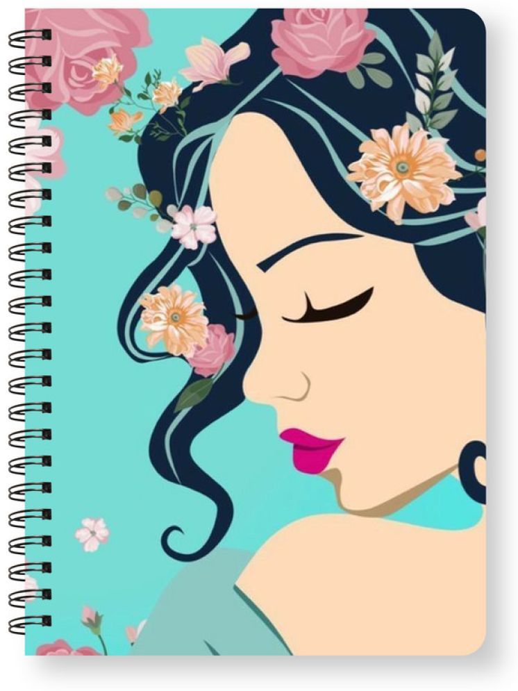     			Sketchfab Spiral-Wiro Hard bound A5, Notebooks, For Writing Personal, Students And Office School, Home Use Eco-Friendly Pocket Size (5.82 X 8.26 inch) Ruled 144 pages-80 Gsm Notepad (11875)