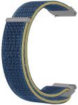 ACM Watch Strap Nylon Soft 22mm compatible with Noise Noisefit Javelin Smartwatch Sports Band Blue