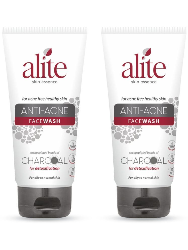     			Alite Anti Acne Face Wash with Charcoal to Detoxify Skin for All Skin Types 70g ( Pack of 2 )