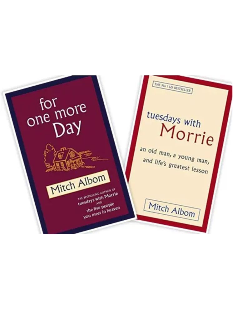     			Combo of 2 Book set-TUESDAYS WITH MORRIE+FOR ONE MORE DAY