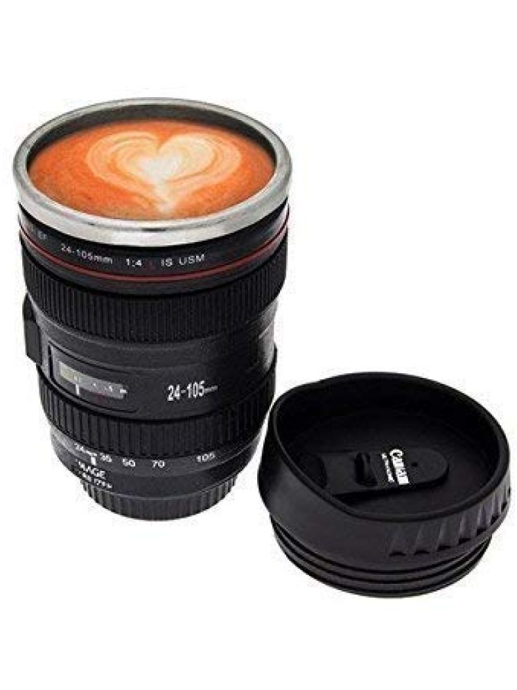     			DarkShri Camera coffee mug Abstract Steel Coffee Cup 200 ml ( Pack of 1 )