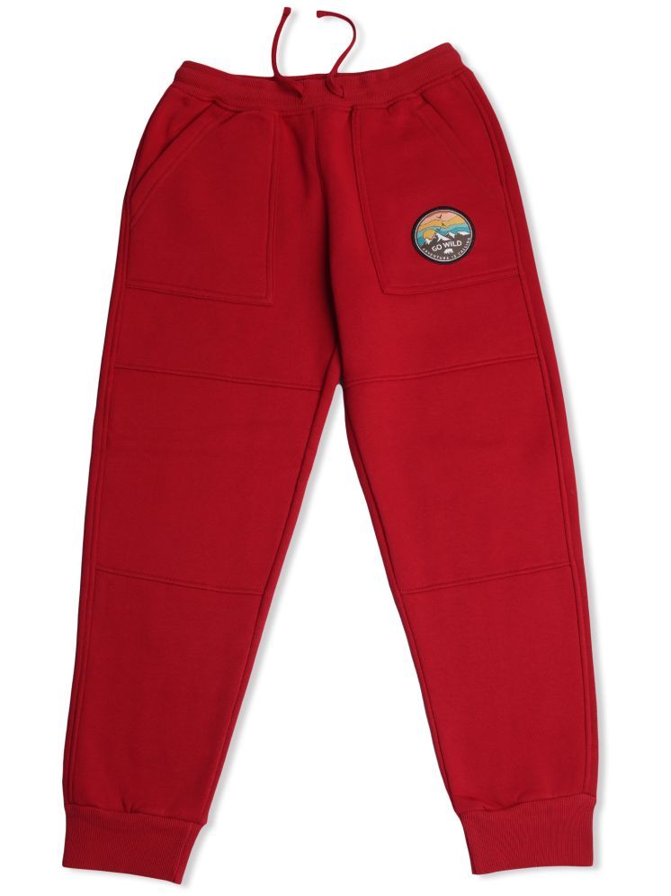     			Proteens Pack of 1 Boys Fleece Trackpant ( Maroon )