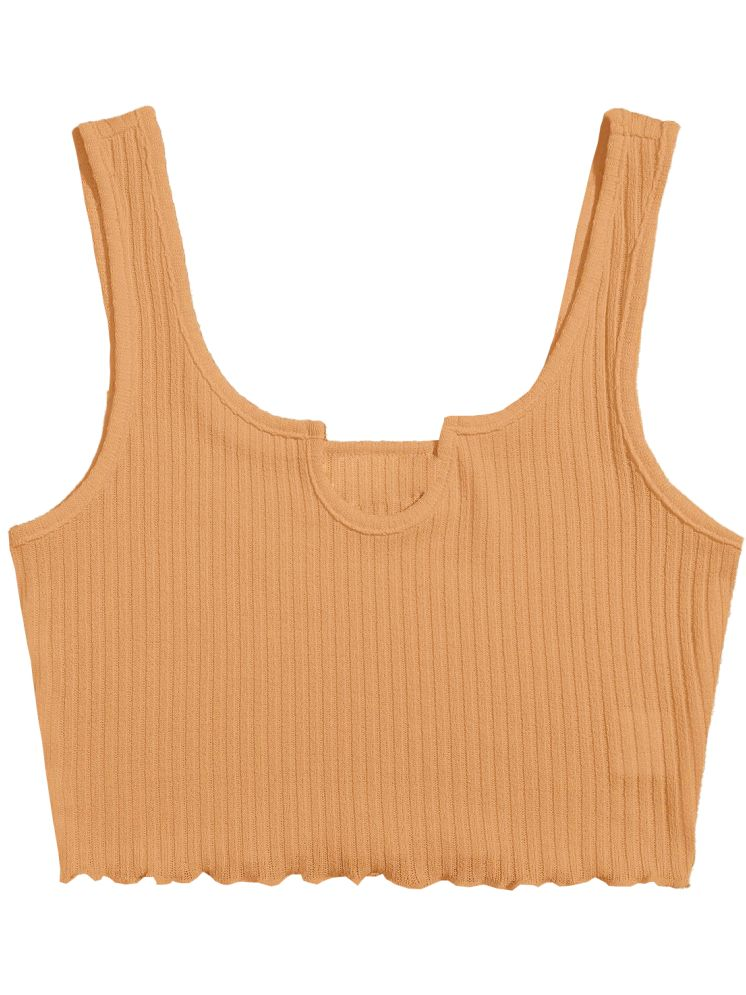     			S Stair Rose Gold Cotton Blend Women's Crop Top ( Pack of 1 )