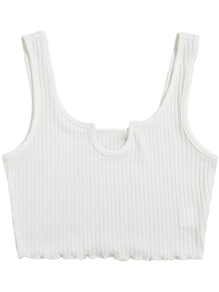     			S Stair White Cotton Blend Women's Crop Top ( Pack of 1 )