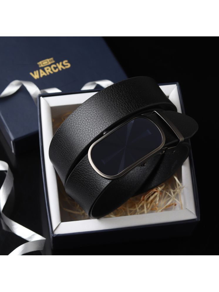     			WARCKS - Black 100% Leather Men's Formal Belt ( Pack of 1 )