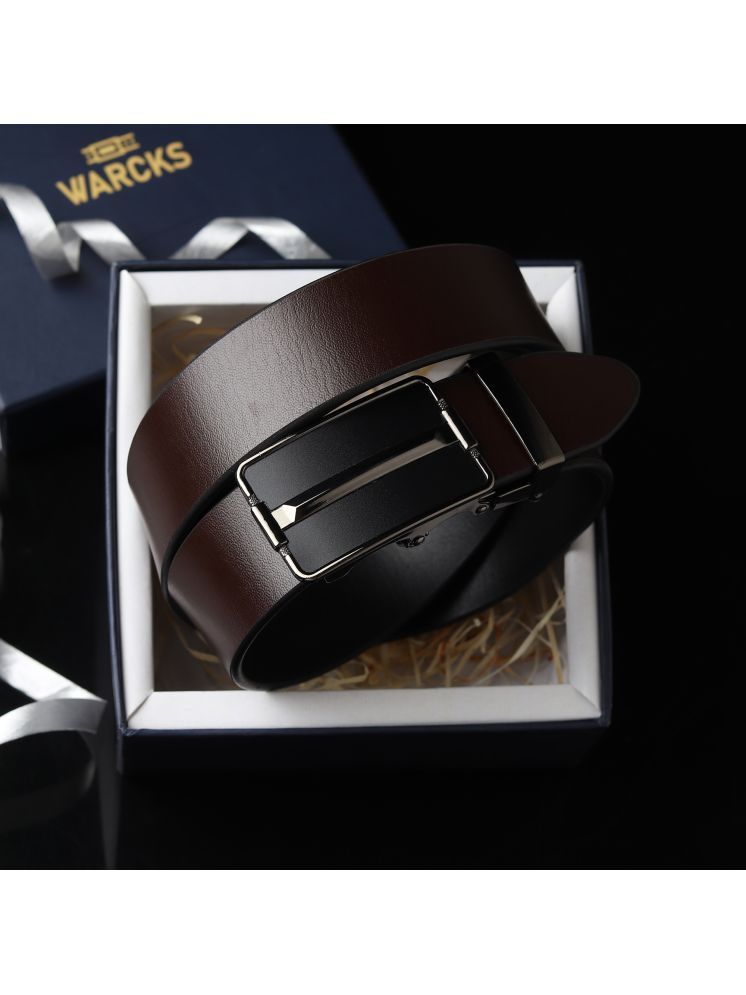     			WARCKS - Brown 100% Leather Men's Formal Belt ( Pack of 1 )