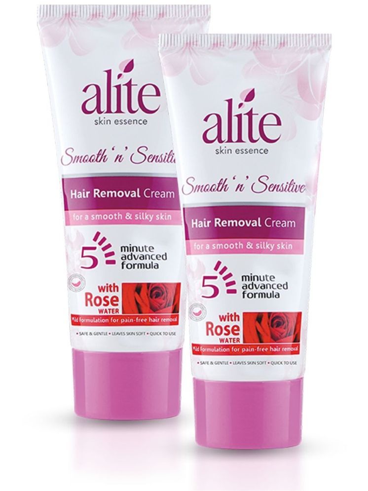     			Alite Hair Removal Cream for Women Painless & Effective with Rose Water (30g x Pack of 2)