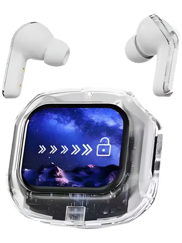     			COREGENIX AIRMAX Touch ANC Bluetooth True Wireless (TWS) In Ear 30 Hours Playback Low Latency,Powerfull bass IPX4(Splash & Sweat Proof) White