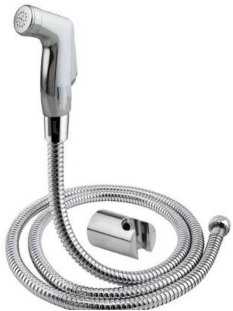     			COSVIT Hindware Health Faucet with 1m Hose Pipe & Hook Plastic(ABS) Jet Sprays