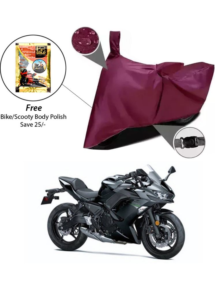     			EGAL Bike Body Cover for Kawasaki ( Pack of 1 ) , Maroon