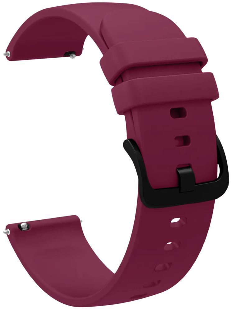     			ACM Watch Strap Silicone Belt 22mm compatible with Huawei Watch Gt 5 Pro 46mm Smartwatch Hook Band Purple