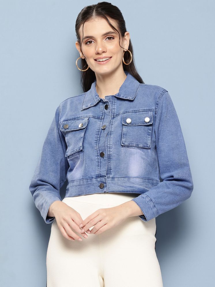     			Aarika - Denim Blue Denim Jacket Pack of 1