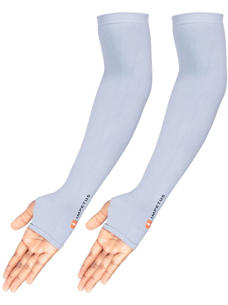     			Impetus Grey Solid Riding Sleeves ( Single Set )