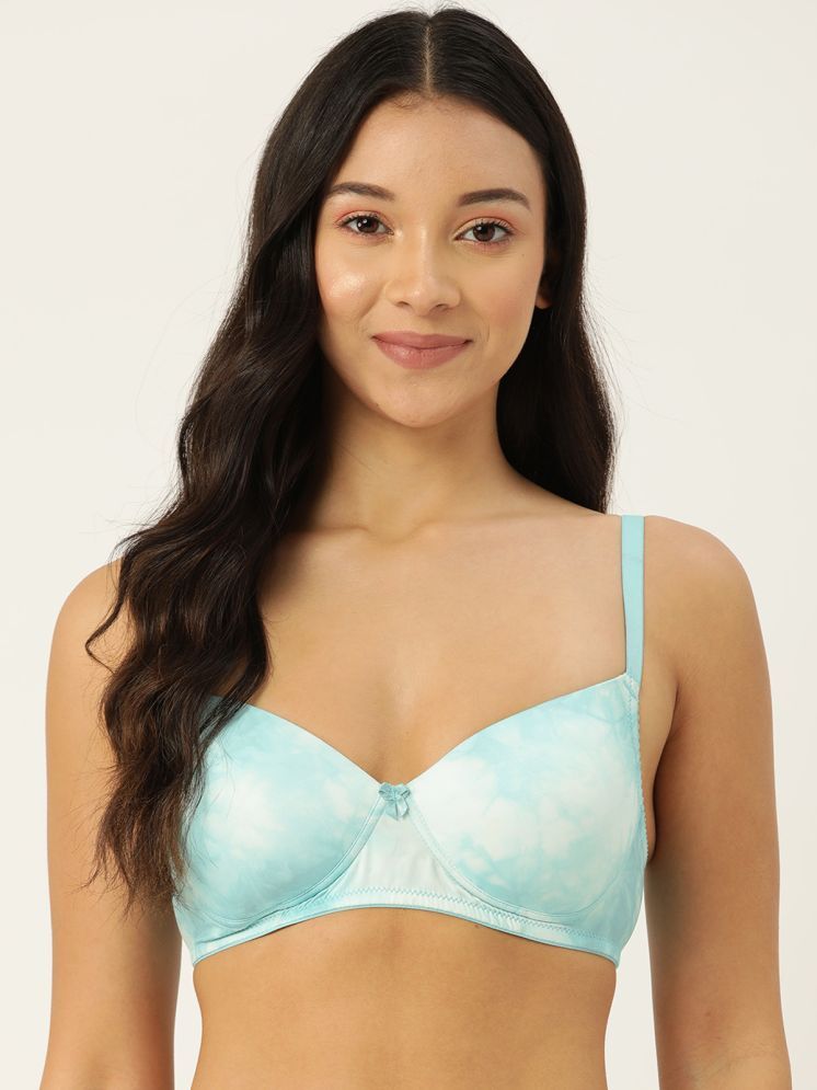     			Leading Lady Pack of 1 Nylon Lightly Padded T-Shirt Bra For Women ( Mint Green )