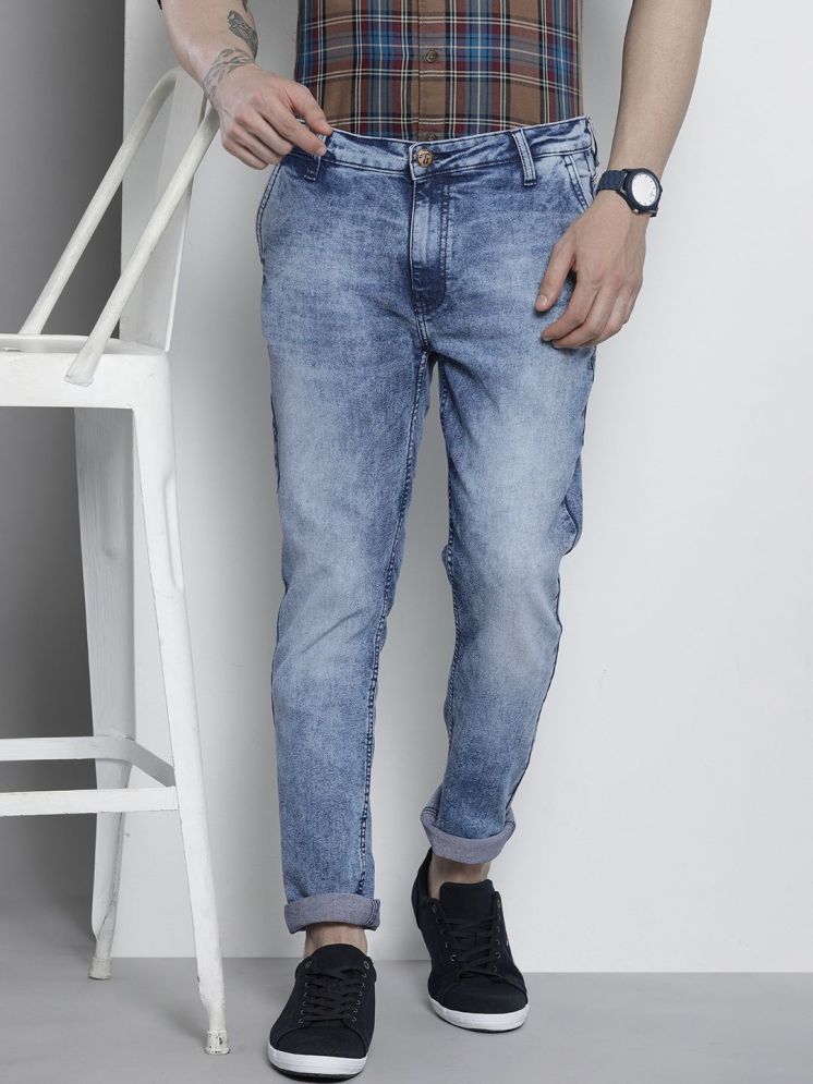     			The Indian Garage Co Men Slim Fit Light Fade Stretchable Jeans