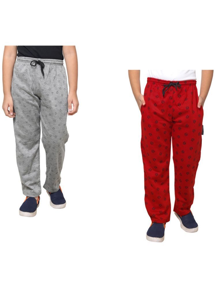     			IndiWeaves Pack of 2 Boys Fleece Trackpant ( Multicolor )