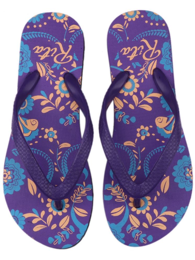     			METAMORPH X RITA Purple Women's Daily Slipper