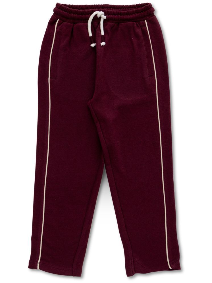     			Juscubs Pack of 1 Boys Cotton Trackpant ( Maroon )