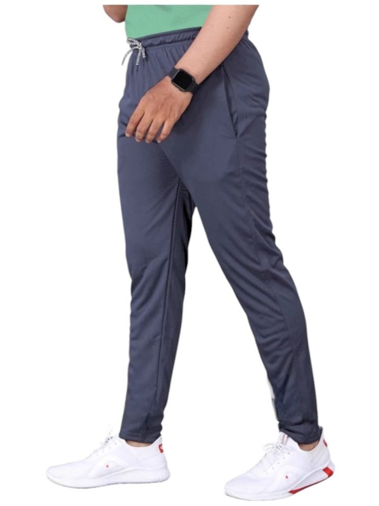     			montak Grey Cotton Blend Men's Sports Trackpants ( Pack of 1 )