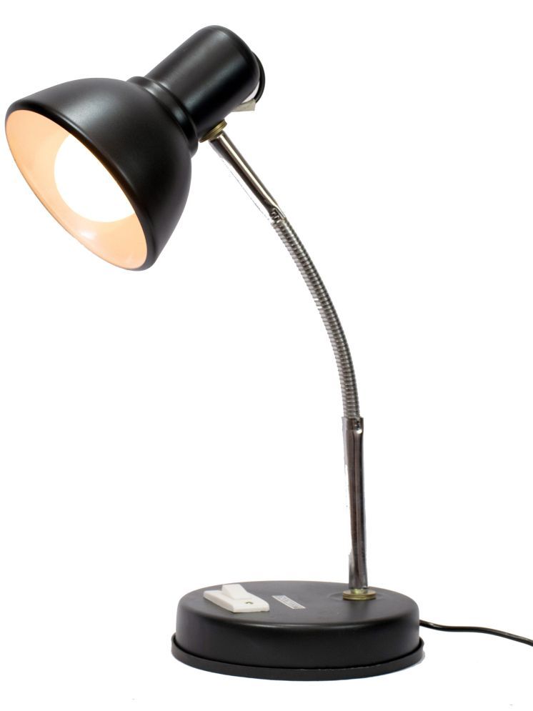     			SPARKWORLD Black Study Table Lamp ( Pack Of 1 )