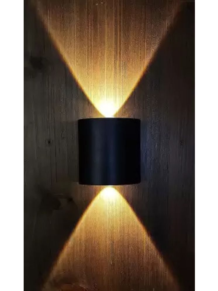     			SPARKWORLD Black Up & Down Light Lamp ( Pack of 1 )